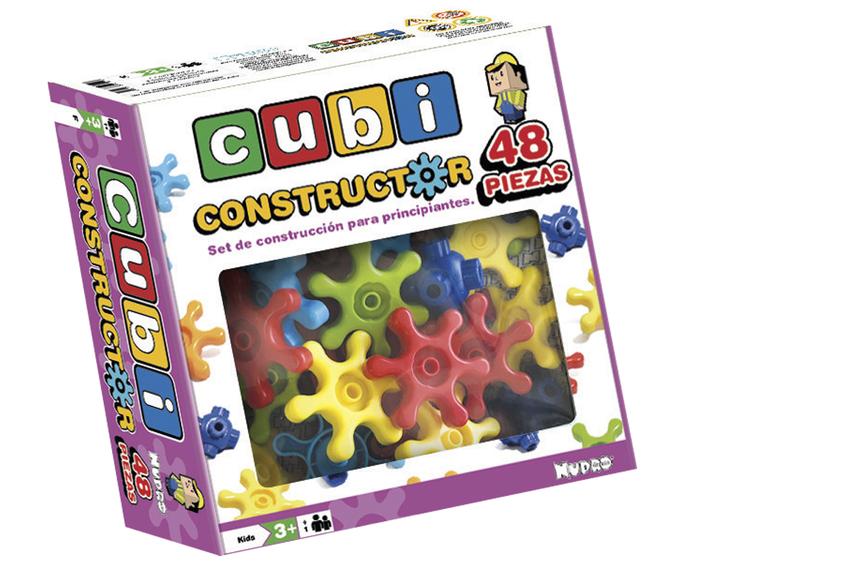 Cubiconstructor x 48 piezas.